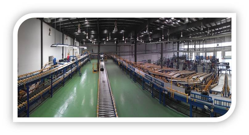 Automatic testing line