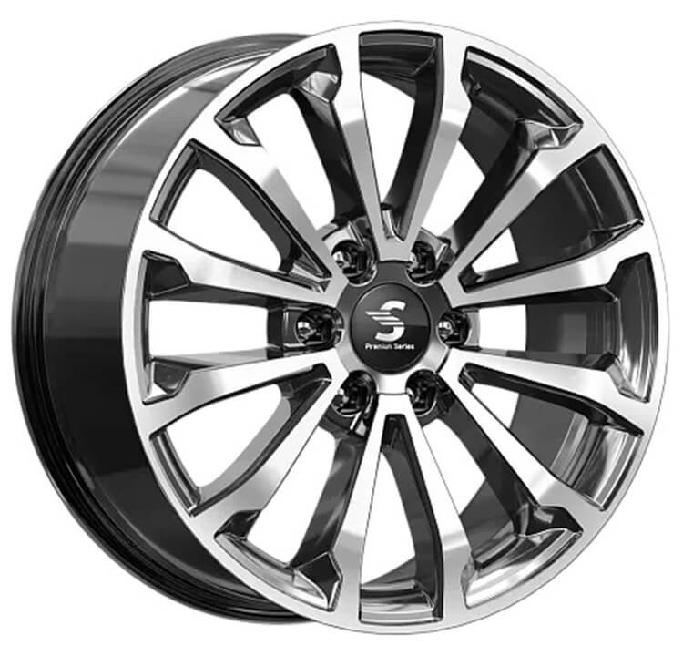 Premium Series KP006(20_Land Cruiser Prado) Fury Black 6*139,7 8.5xR20 ET25 DIA106.1